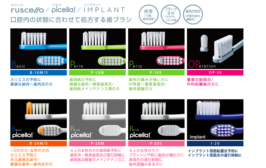 ルシェロ　歯ブラシ